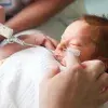 A sleeping baby